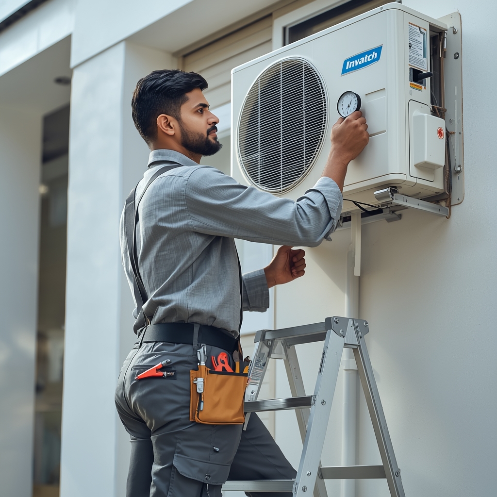 AC repair Jeddah technician - Warsha Abdul Rahman - ورشة عبد الرحمن للتكييف والتبريد